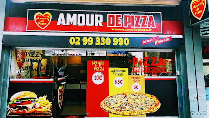 Pizza de Amour de pizza Rennes Villejean à Rennes