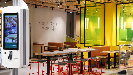 Pizza de McDonald's à Rennes
